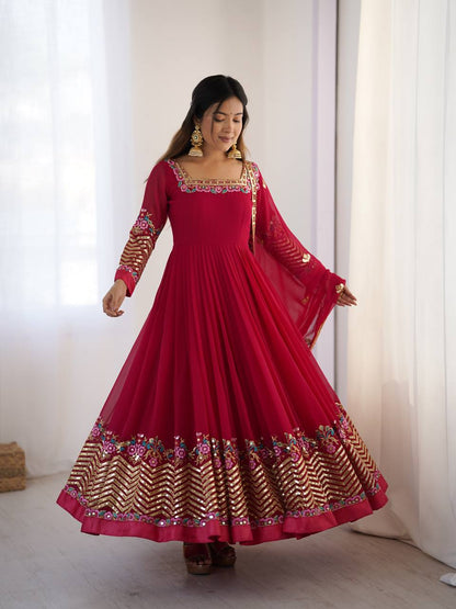 Mogra Embroidered Suit Set