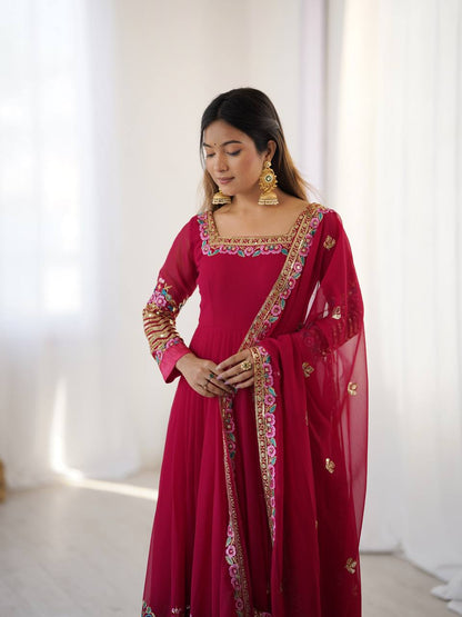 Mogra Embroidered Suit Set