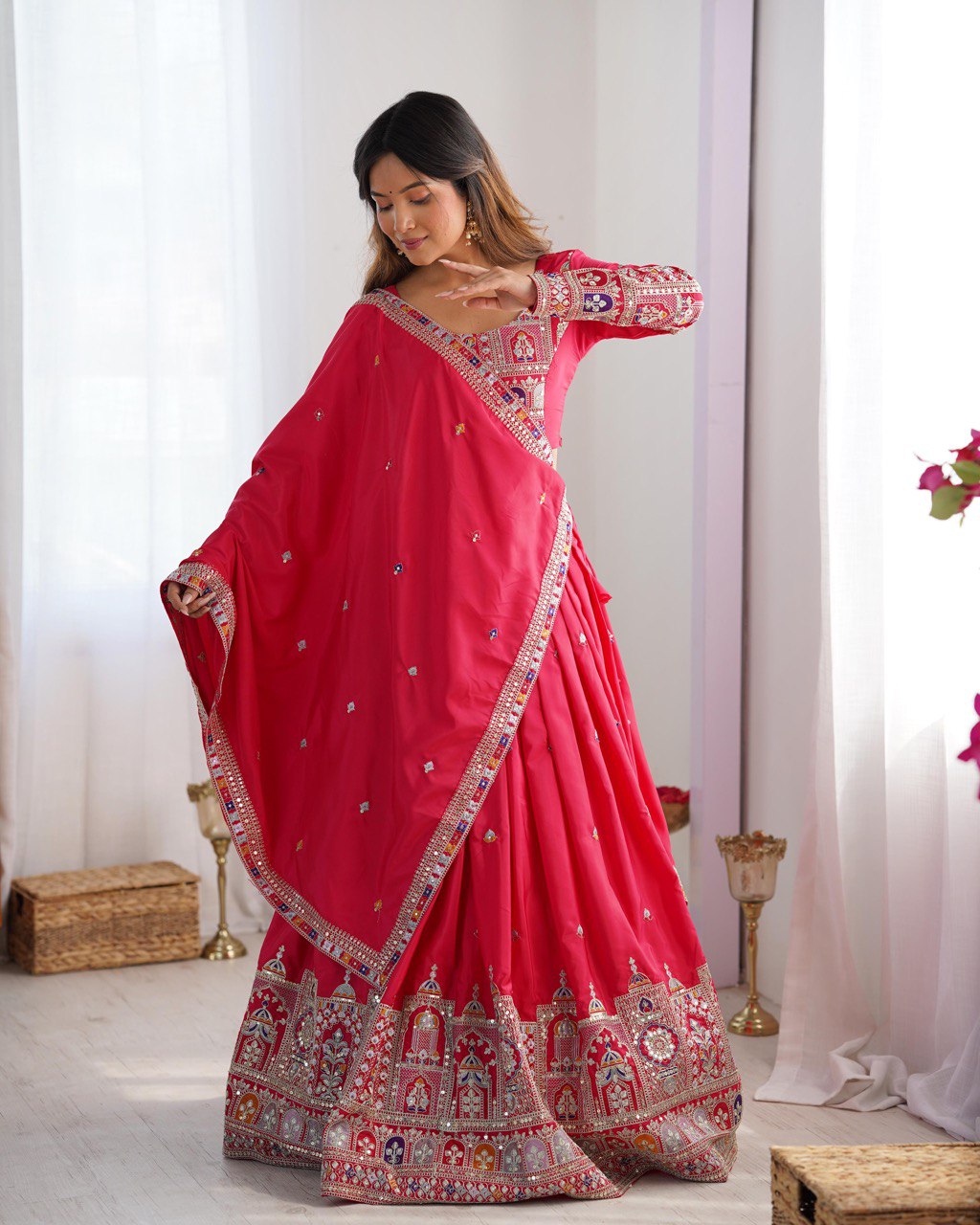 Mira Lehenga  Choli