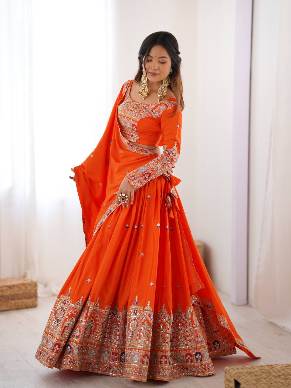 Mira Lehenga  Choli