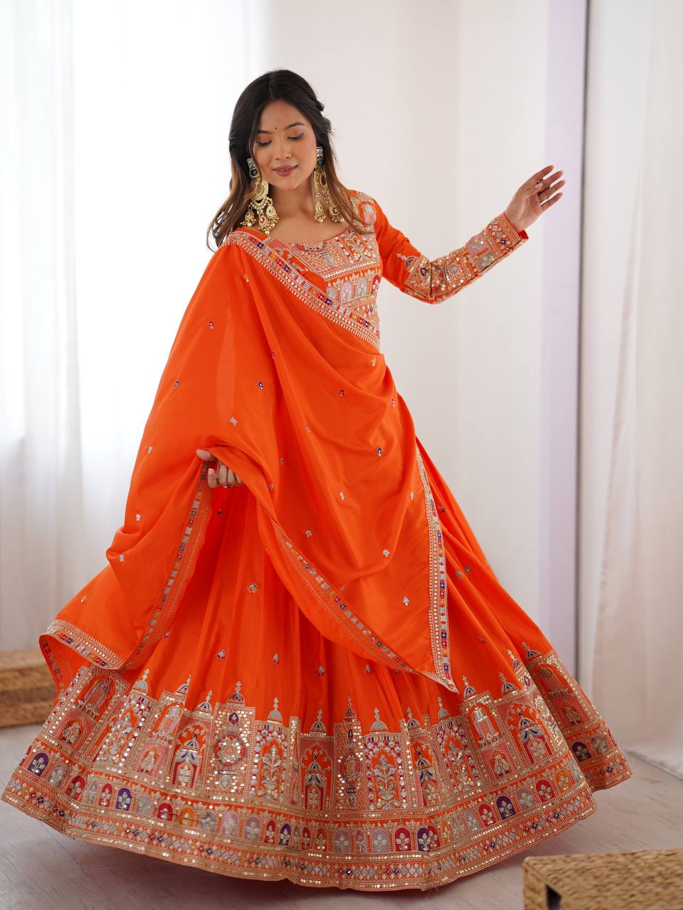Mira Lehenga  Choli