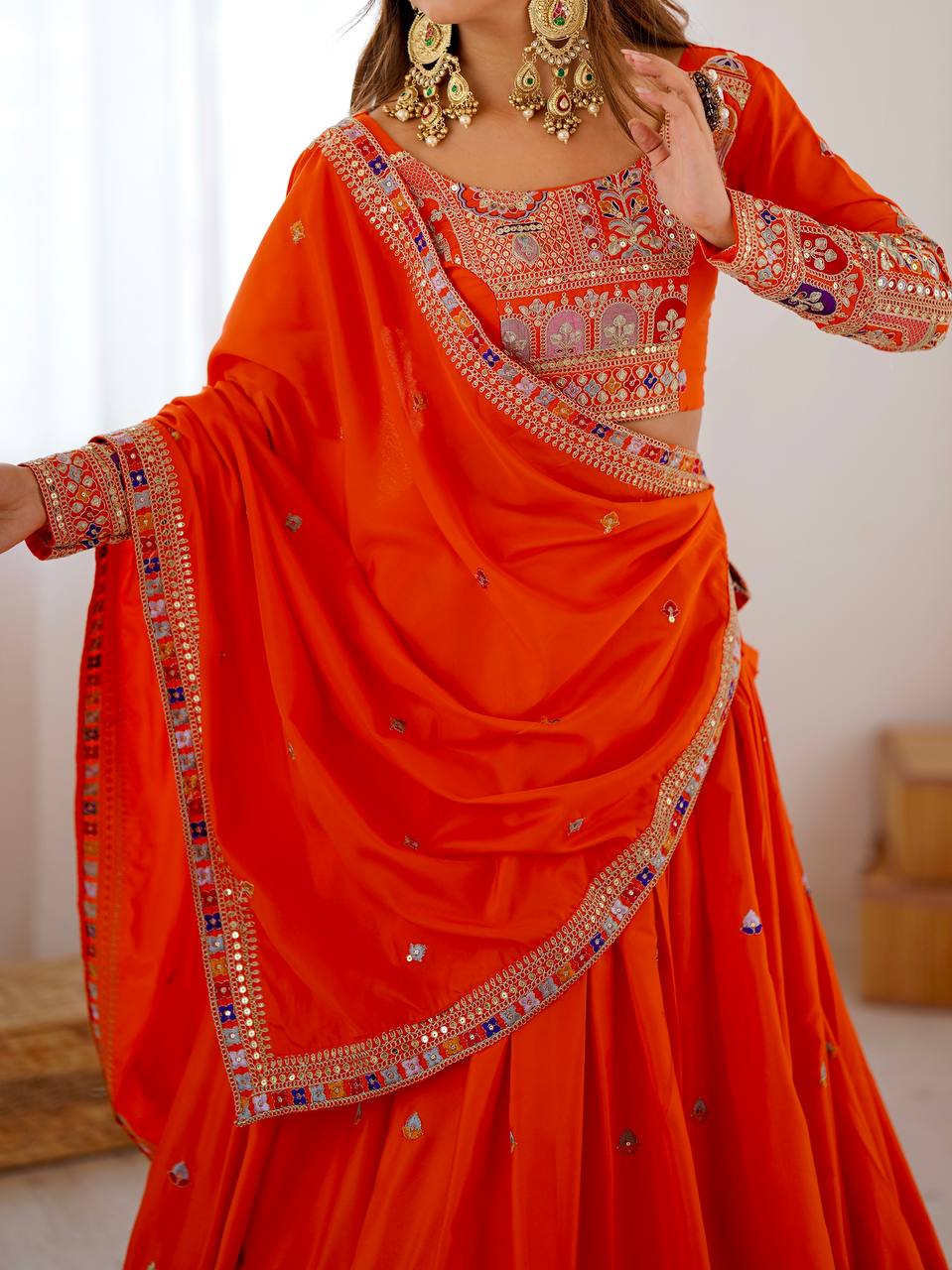 Mira Lehenga  Choli