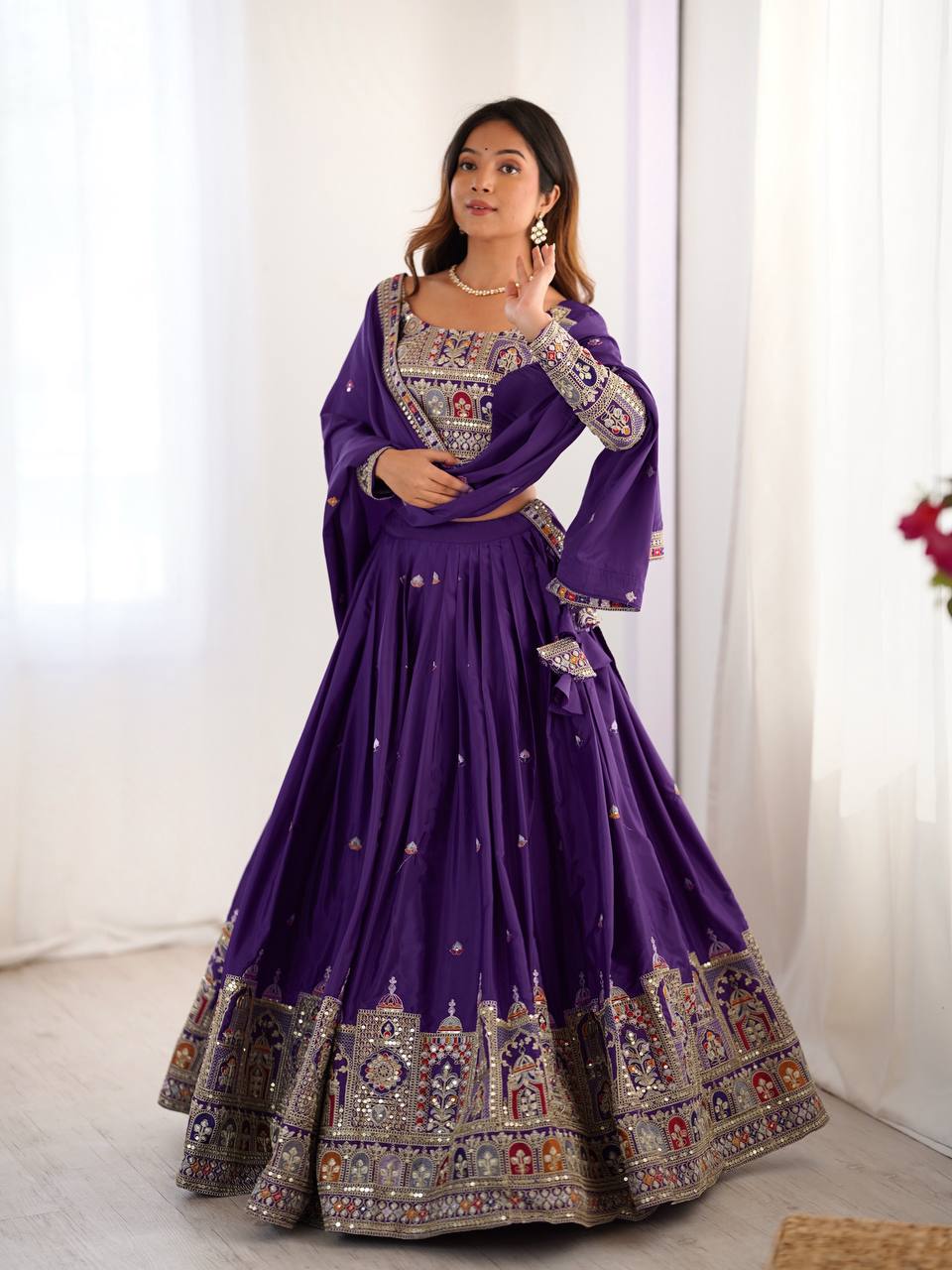 Mira Lehenga  Choli