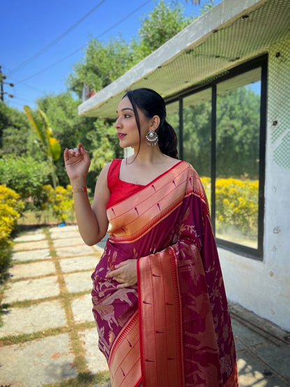 Shubhra Kesari  Saree