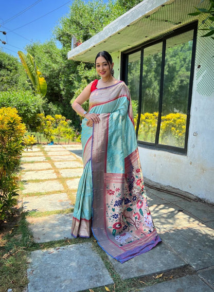 Shubhra Kesari  Saree