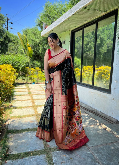 Shubhra Kesari  Saree