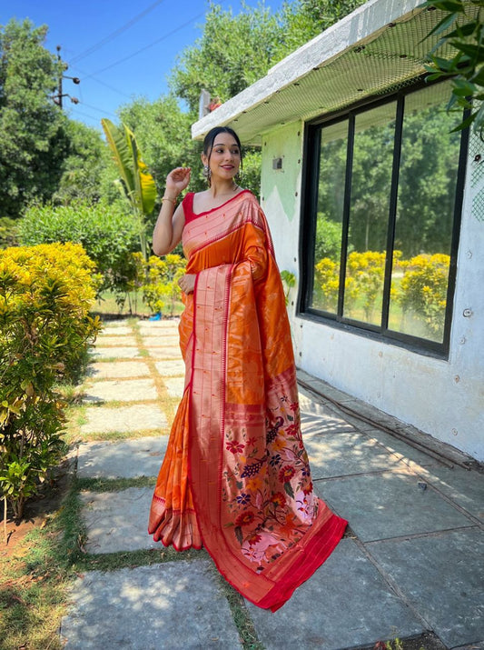 Shubhra Kesari  Saree