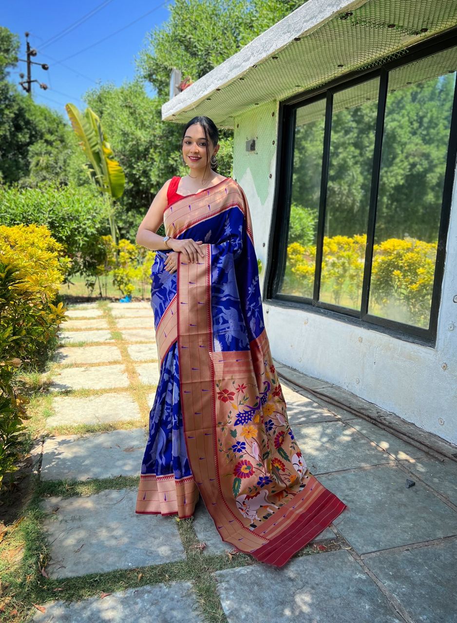 Shubhra Kesari  Saree