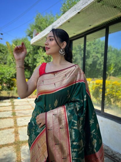 Shubhra Kesari  Saree