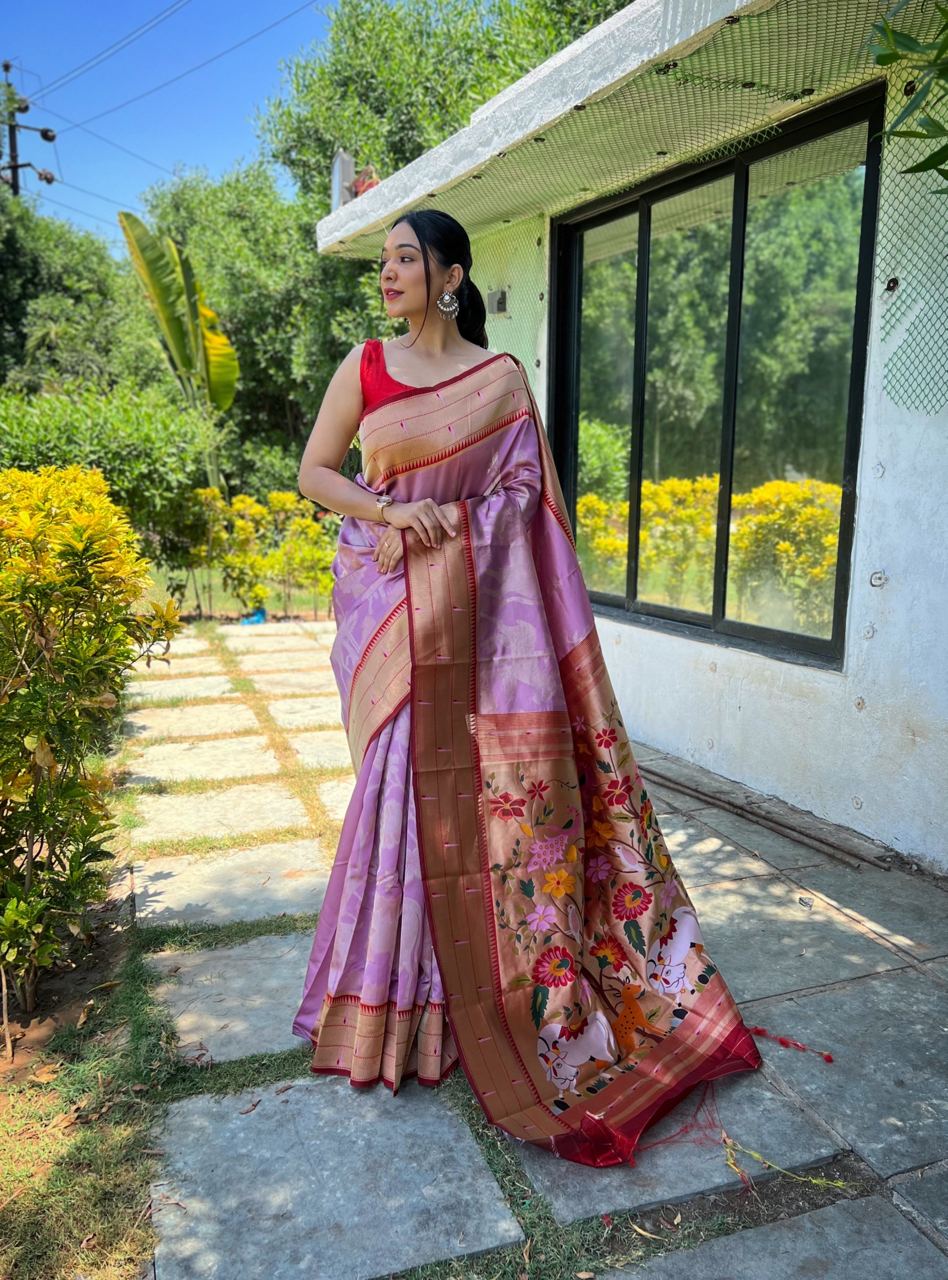 Shubhra Kesari  Saree