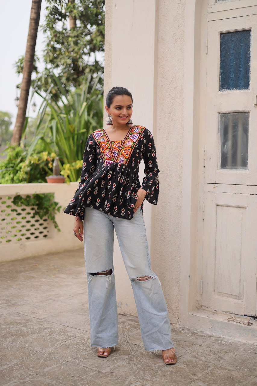 Garba Glam Top