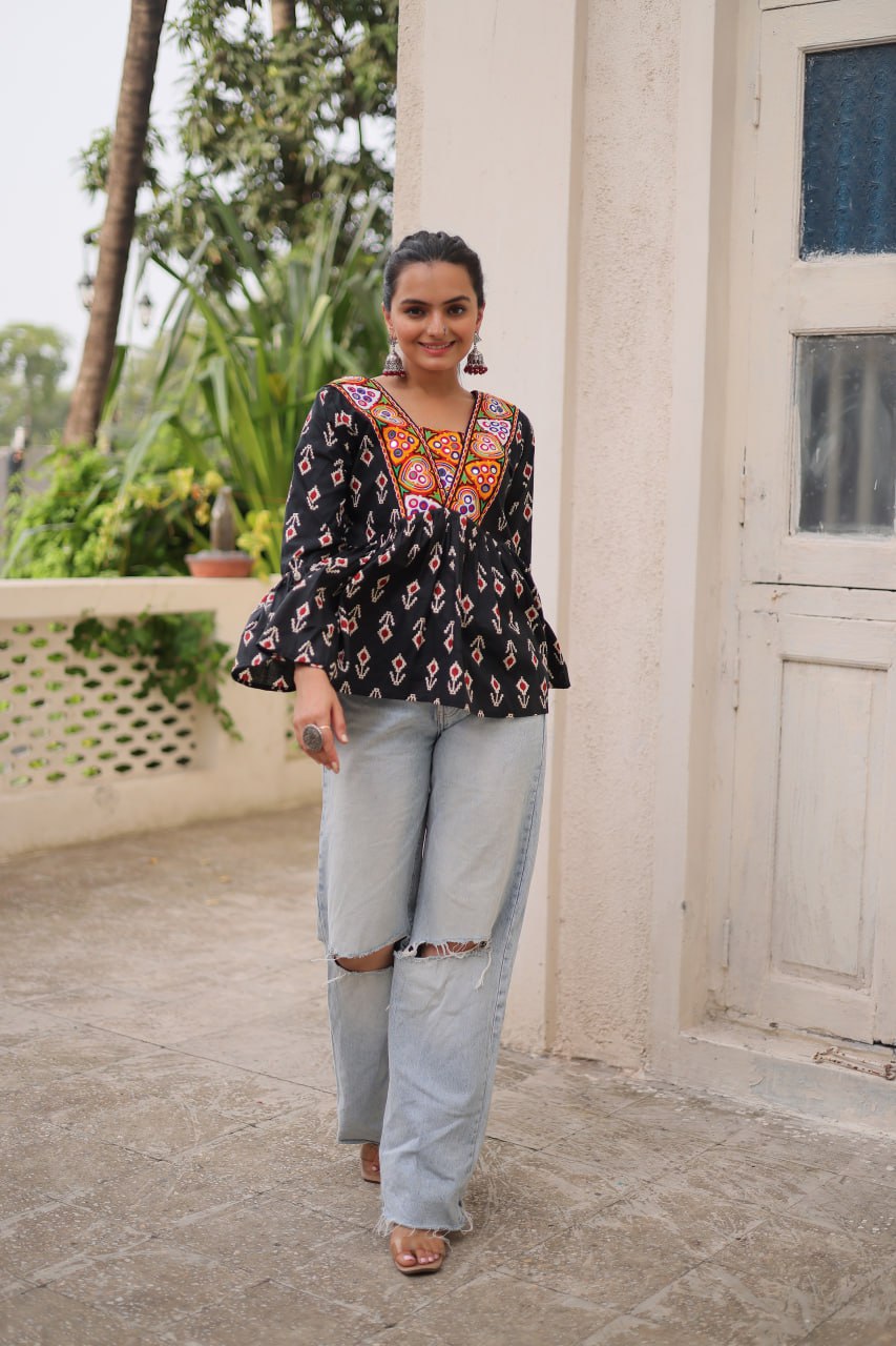 Garba Glam Top