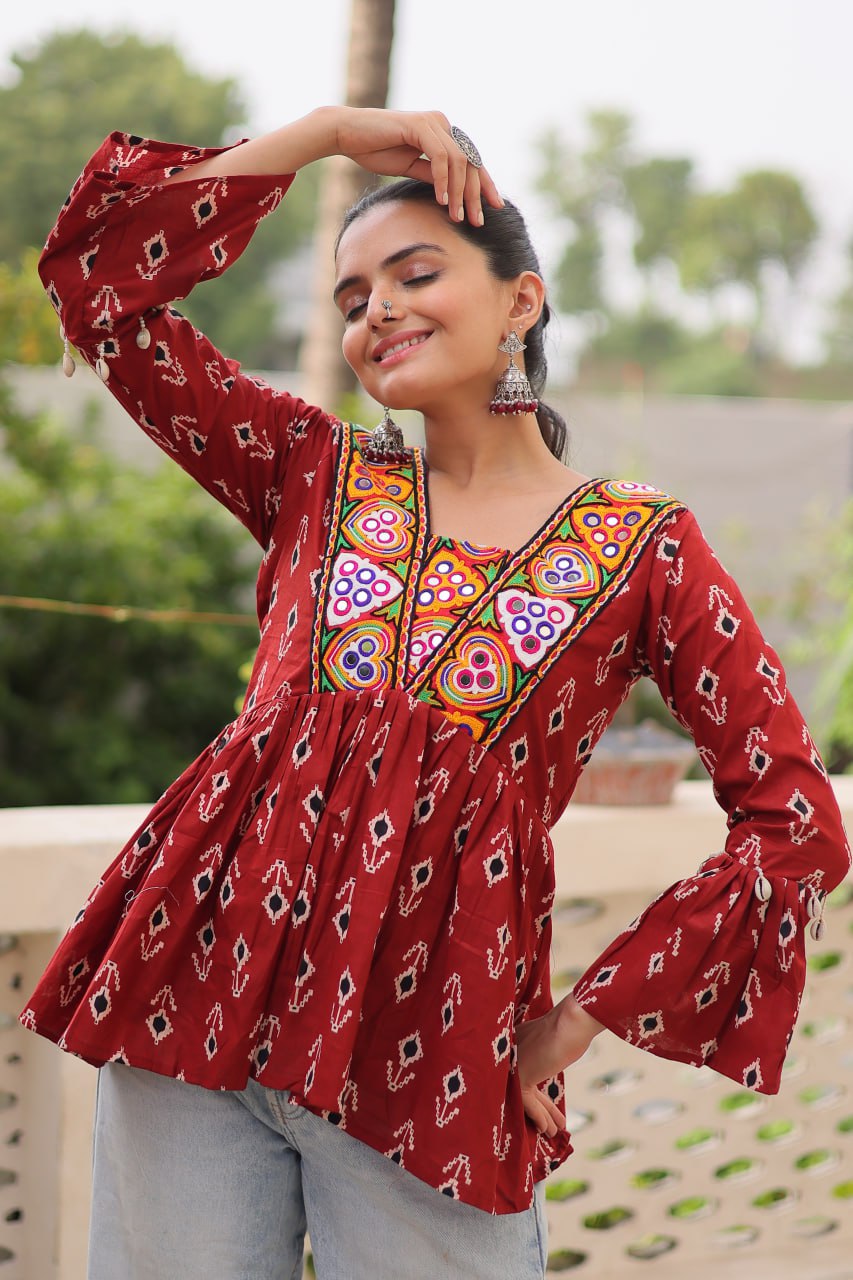 Garba Glam Top