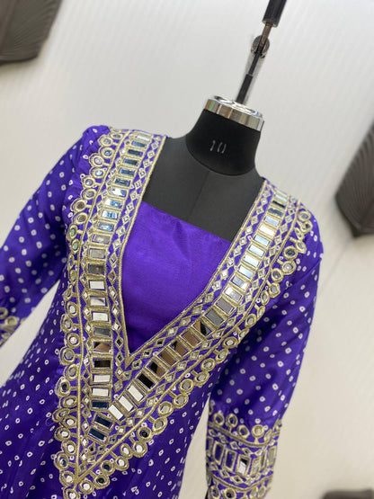 New Trendy Three-Piece Ready-to-Wear Kurta Pant with Tube Blouse