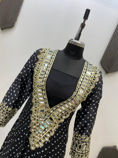 New Trendy Three-Piece Ready-to-Wear Kurta Pant with Tube Blouse