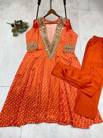 New Trendy Three-Piece Ready-to-Wear Kurta Pant with Tube Blouse