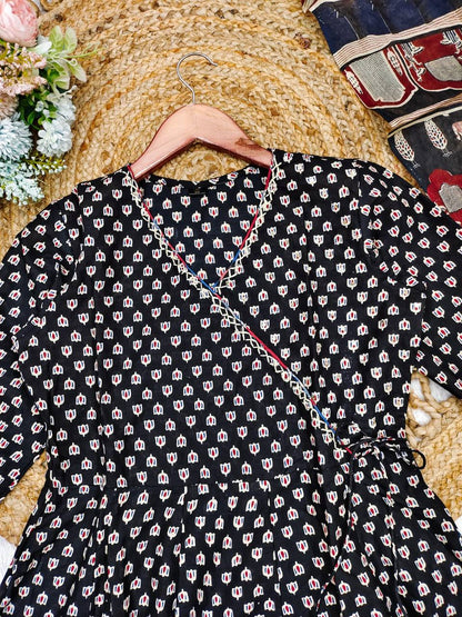 Heavy Cotton Printed Top Pant with Dupatta