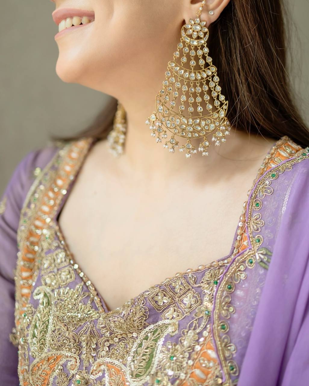Heavy shimmer Silk designer kurta palazzo set