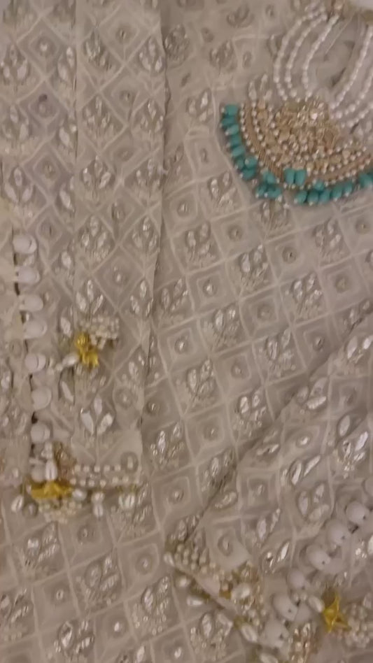 Designer Embroidery Kurta Pant set